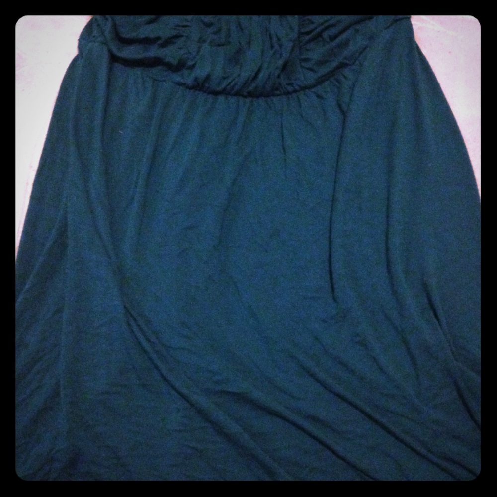 Aqua tube dress